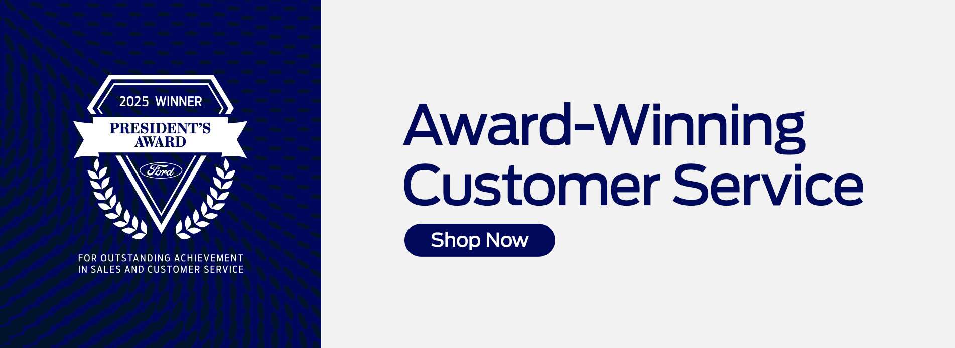 President's Award Winner