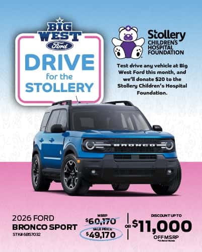Big-West-Ford-Drive-for-Stollery-2026-Bronco-Sport-Promotions