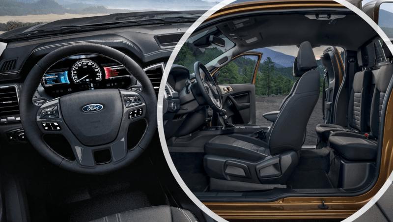 Ford Ranger Interior and Seats