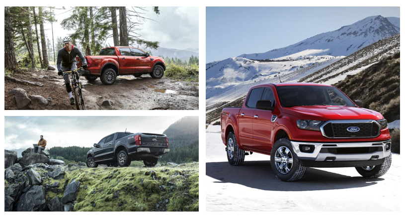 2020 Ford Ranger Trims