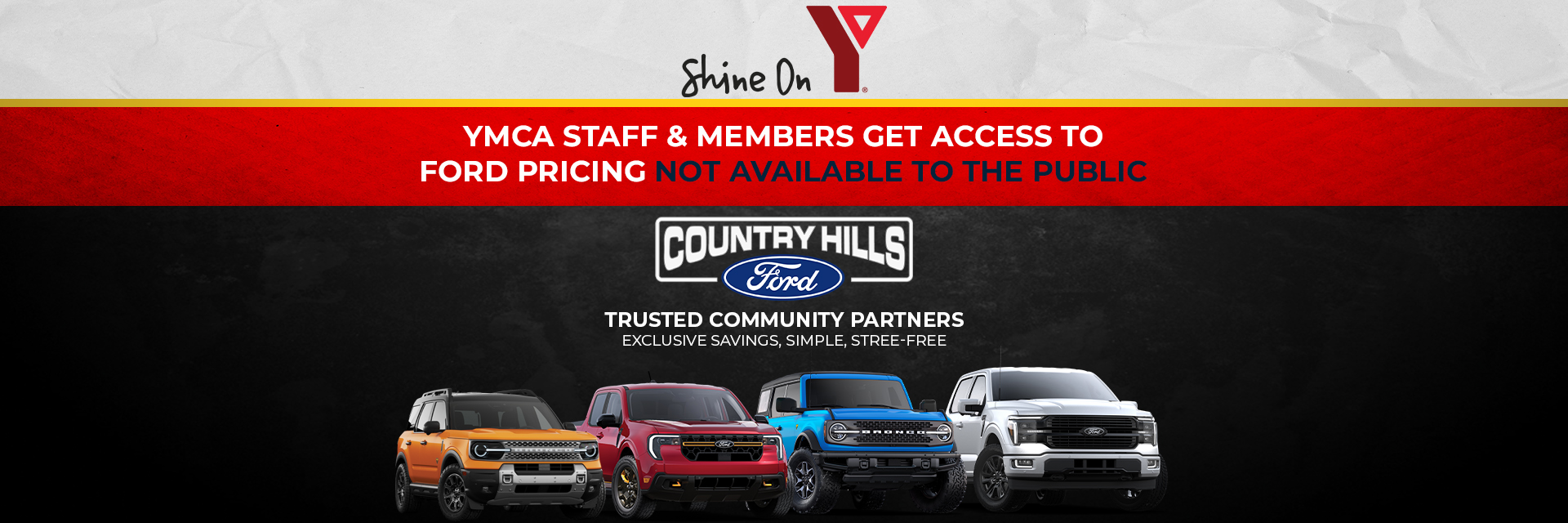 Ford vehicles Calgary YMCA partnership