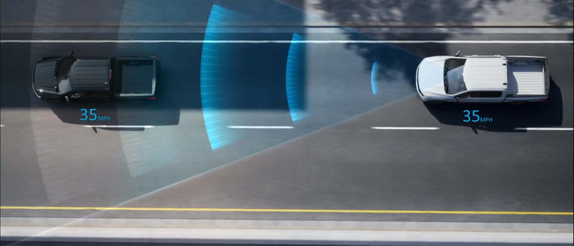 From detecting speed limit signs and heavy traffic along your routes to helping your vehicle stay in its lane, this suite of features can adjust and maintain your set speed