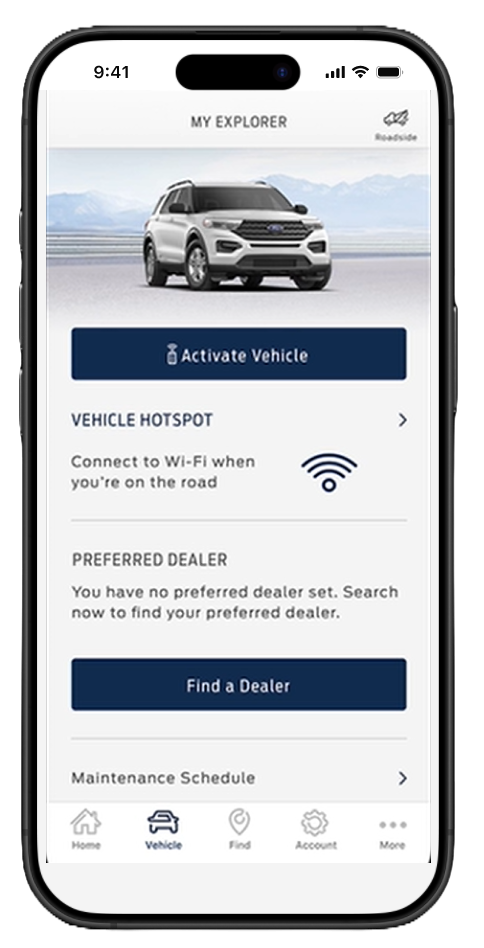 Étape 2 - Activer le véhicule