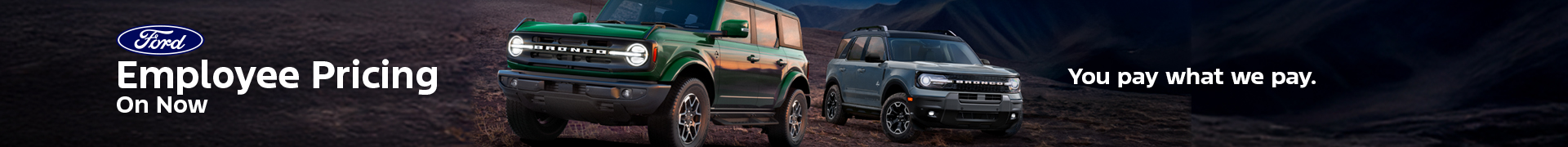New vehicles