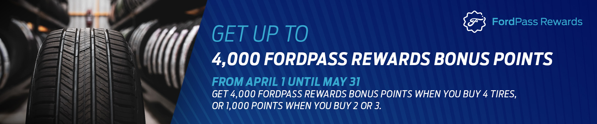 Récompenses FordPass : Obtenez 4 000 points de récompenses fordpass