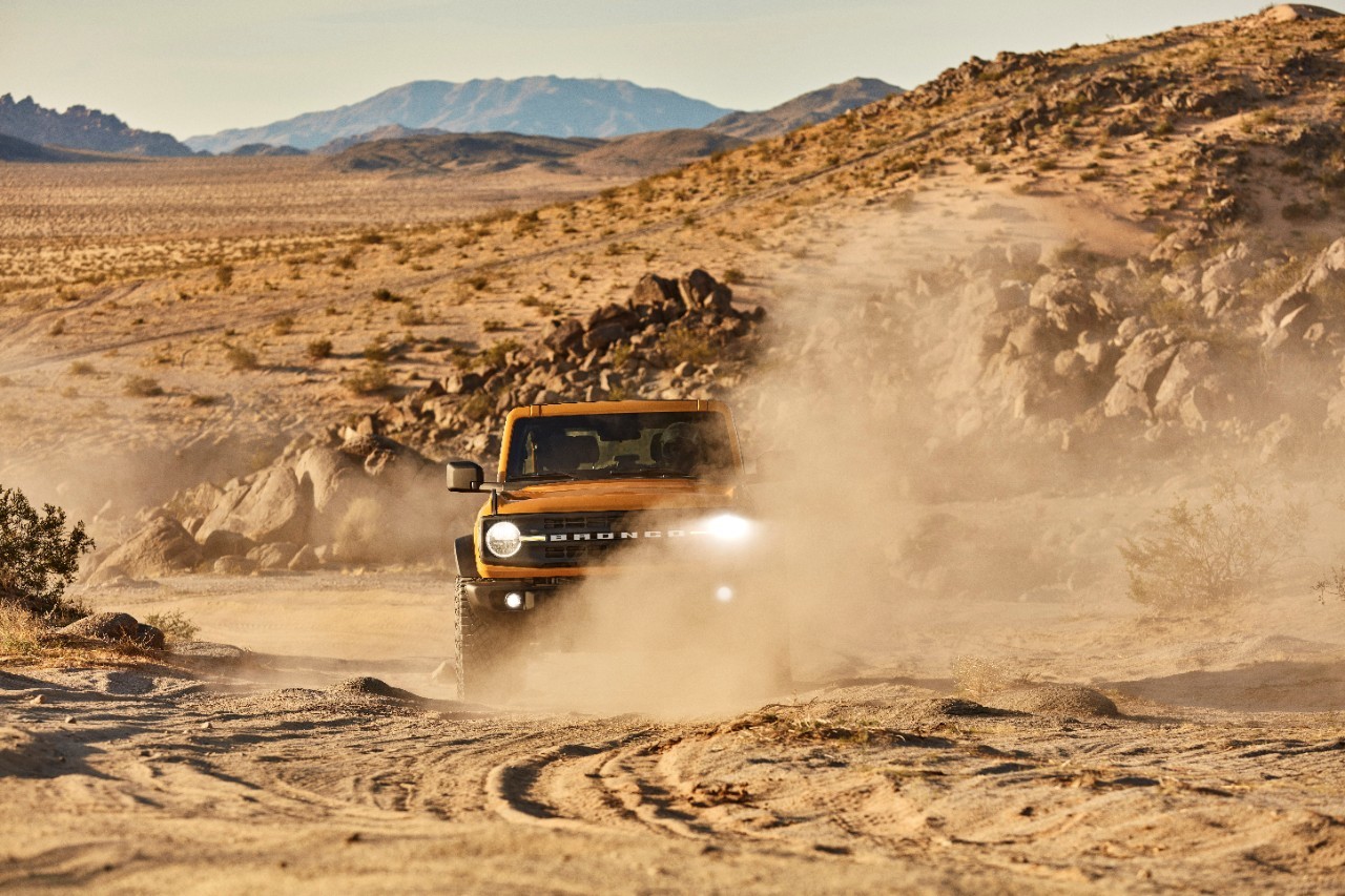 Bronco 2021 Black Diamond orange métallique