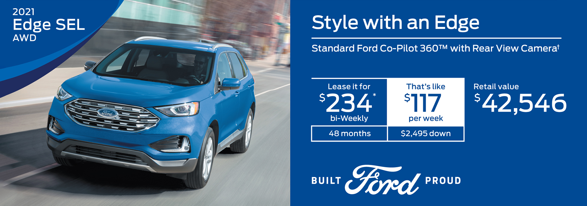 Ford Edge 2021 July Promo