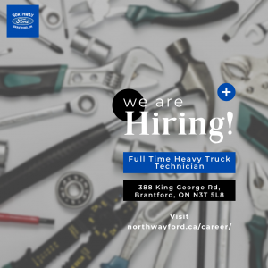 Hiring a Heavy Truck Technician in Brantford - Apply Now | Northway Ford