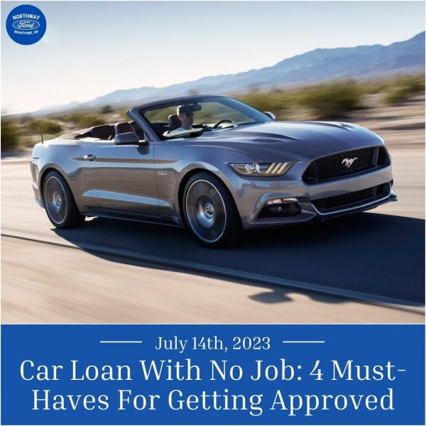 Car Loan With No Job 4 MustHaves For Getting Approved