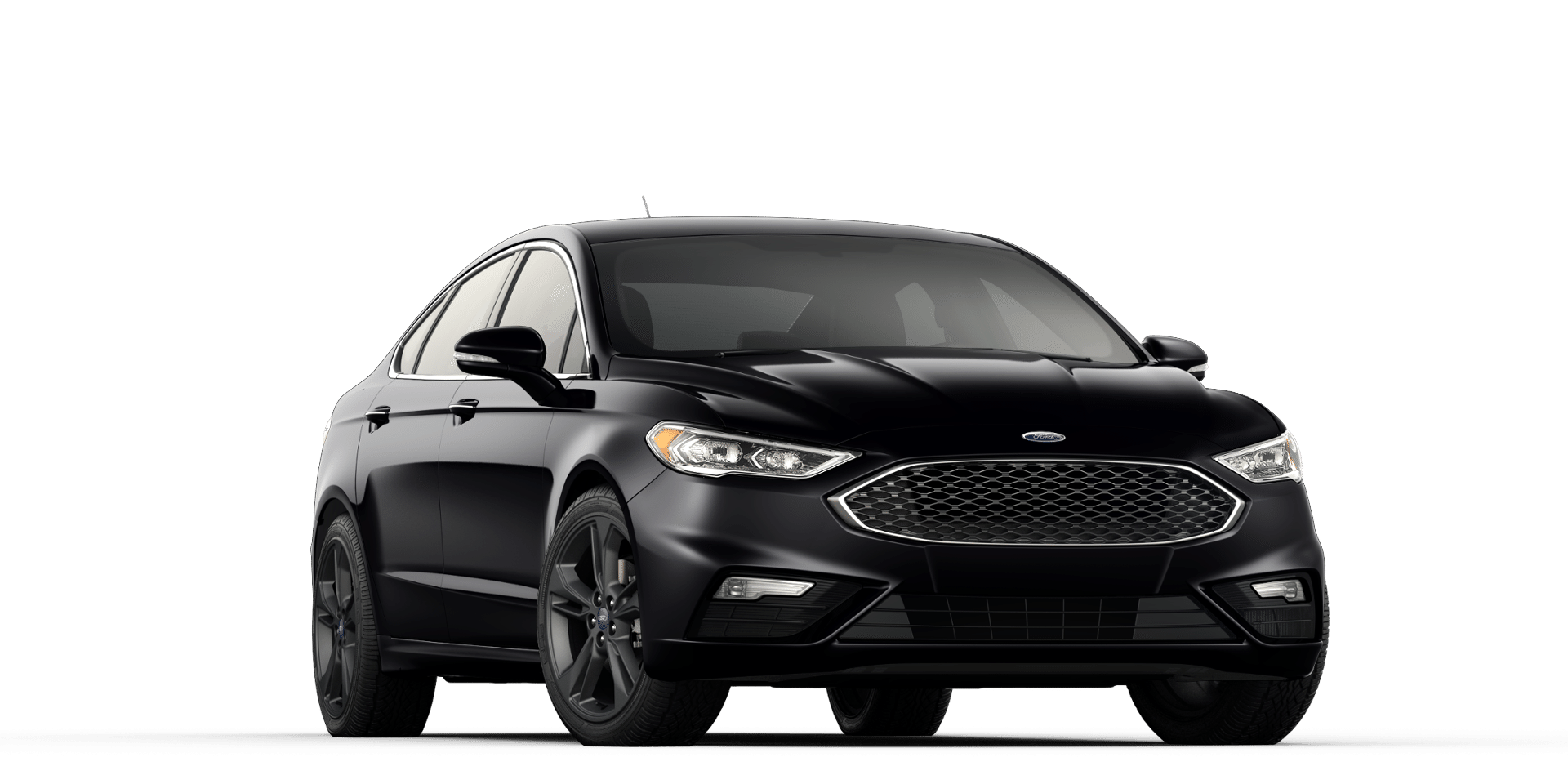 Which 2017 Ford Fusion has black rims 