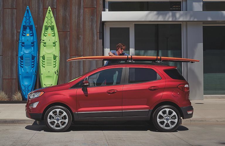 2020 Ford EcoSport parked on the side of the road