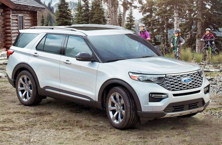 2020 Ford EcoSport parked on the side of the road