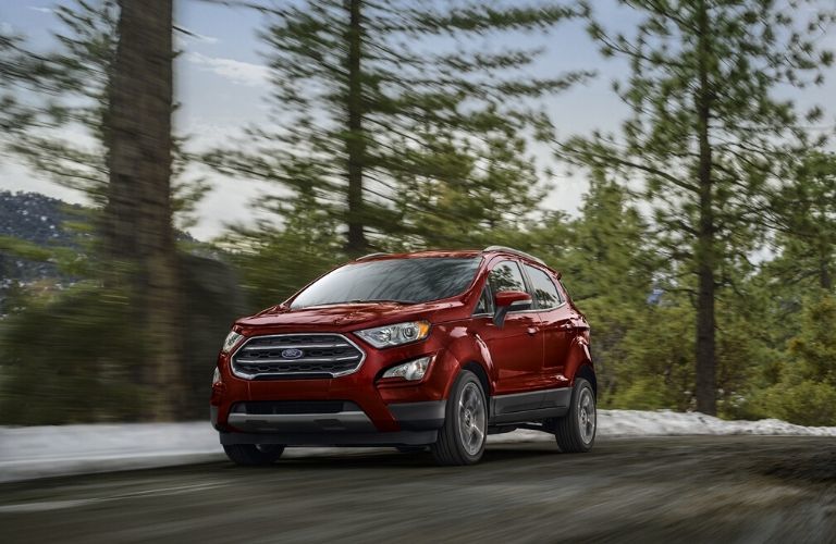 2020 Ford EcoSport parked on the side of the road