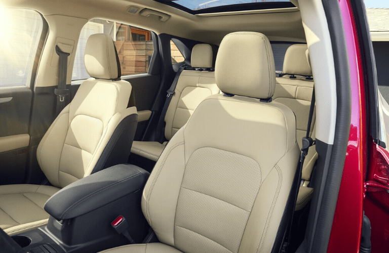 2020 Ford EcoSport interior dash and wheel view