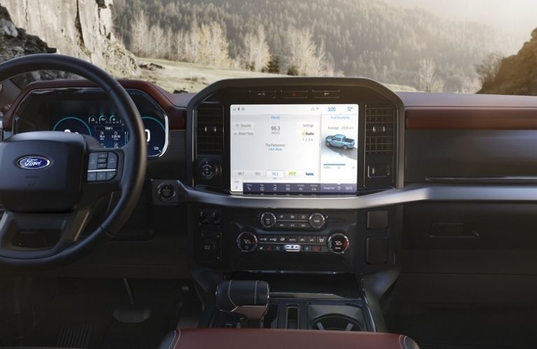 2020 Ford EcoSport interior dash and wheel view