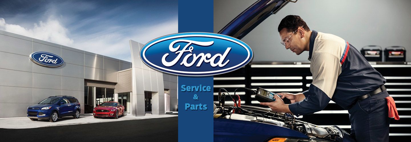 customers getting Ford service from ford authentic dealer