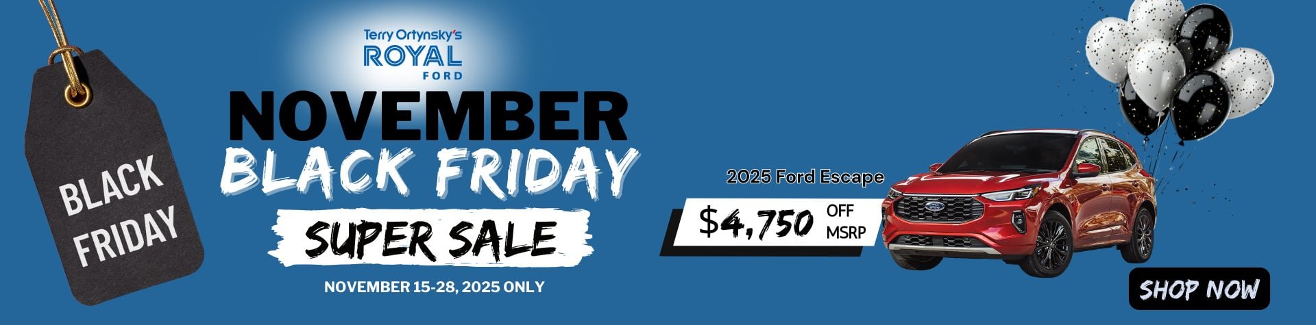 Ford Escape Black Friday Sale