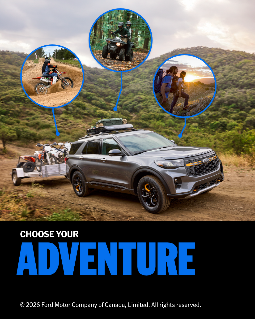 Choose Your Adventure - Ford Accessories National Offer