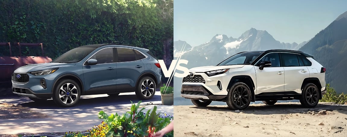 2025 Ford Escape vs. 2025 Toyota RAV4: Versatile SUVs Go Head-to-Head