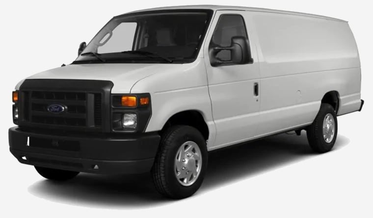 One ton cargo store van