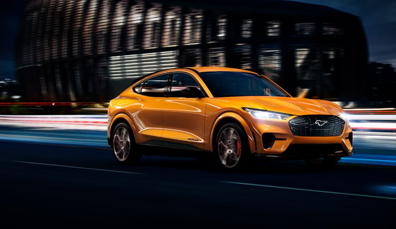 2021 Ford Mustang Mach-E Yellow