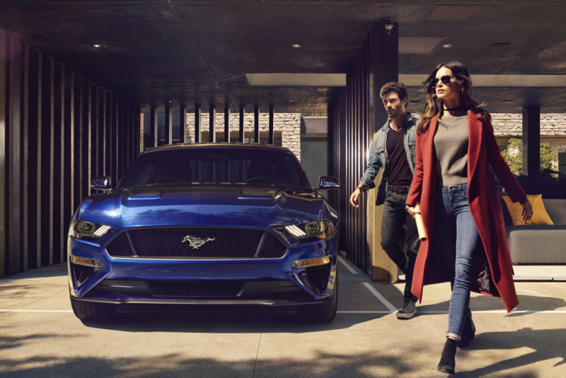 2020 Ford Mustang Blue Exterior