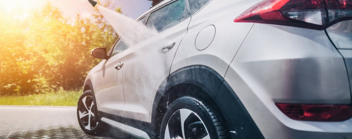 Start with a Professional Car Wash