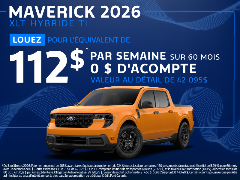 Ford Maverick 2026