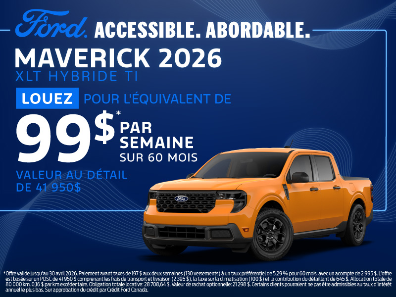 Ford Maverick 2026