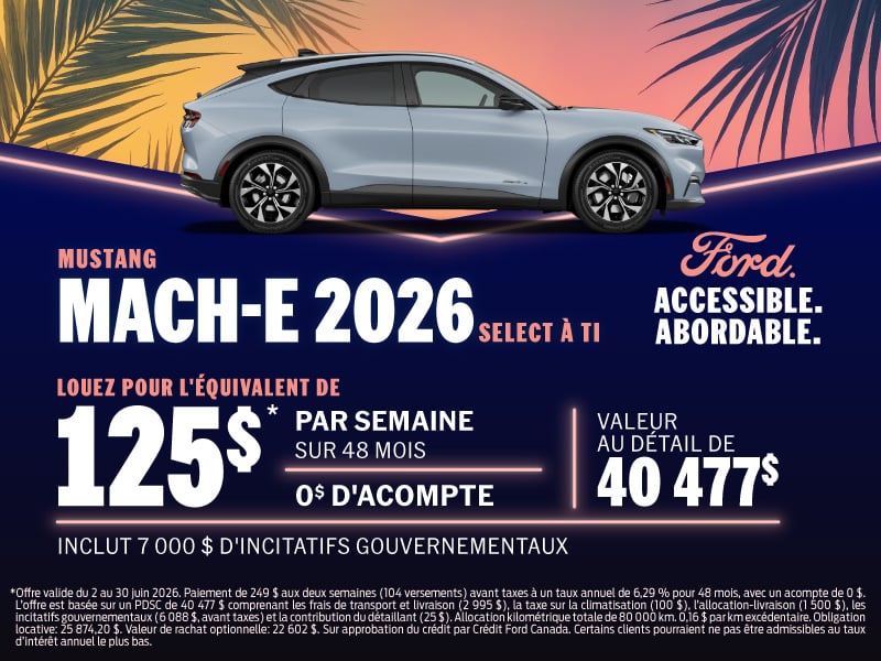 Ford Mustang Mach-E 2026