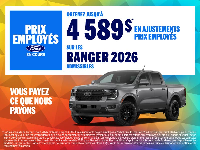 Ford Ranger 2026