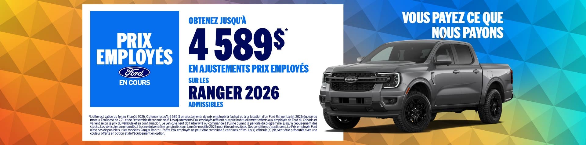 Ford Ranger 2026