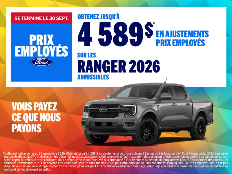 Ford Ranger 2026