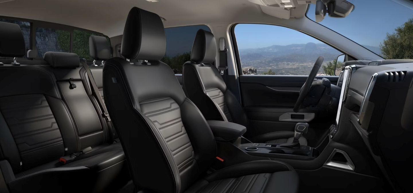 2026 Ford Ranger interior comfort and space