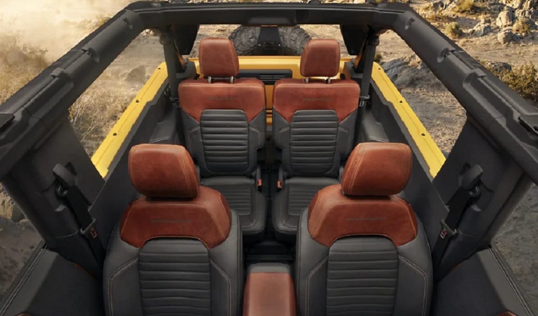 2021 Ford Bronco Removable Roof