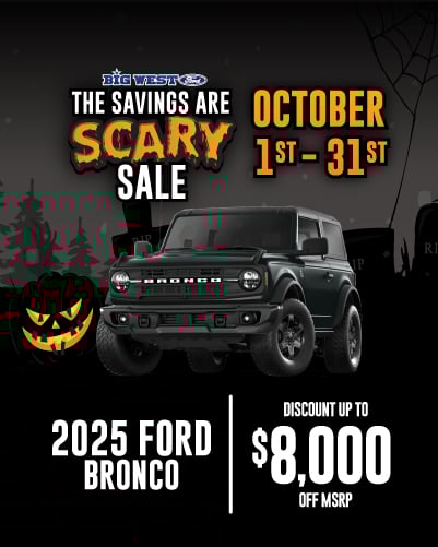 Big West Ford - Ford Bronco - Promo Image Big West Ford - Ford Bronco - Promo Image