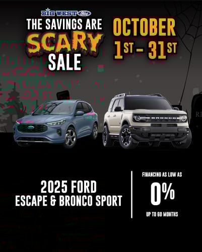 Big West Ford - Ford Escape & Bronco Sport - Promo Image Big West Ford - Ford Escape & Bronco Sport - Promo Image