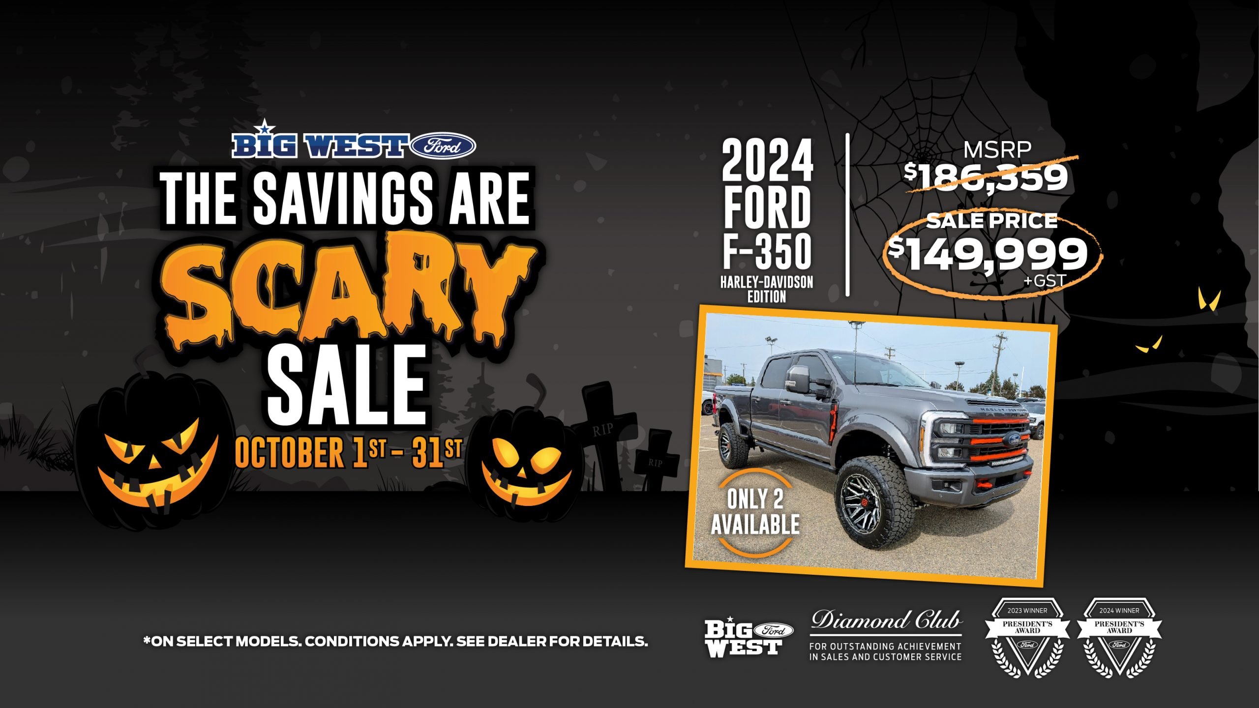 Big West Ford - Ford F-350 Harley - Desktop Hero Image Big West Ford - Ford F-350 Harley - Desktop Hero Image